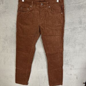 Bonobos Pants Men's 30x31‎ Brown Corduroy Tailored Fit Straight Leg Cotton Blend